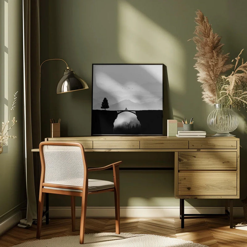 Dream vacation by Hadi Malijani Square Canvas Print Art for Modern Home Decor. Decorate your office or living room with canvas artwork