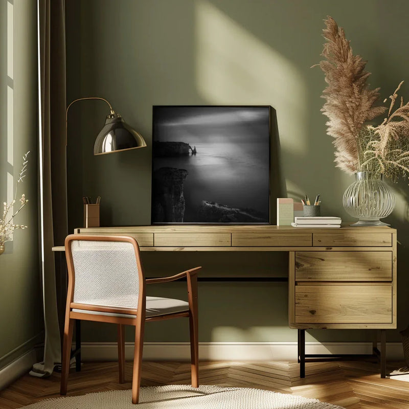 Fernweh by Jan Rauwerdink Square Canvas Print Art for Modern Home Decor. Decorate your office or living room with canvas artwork