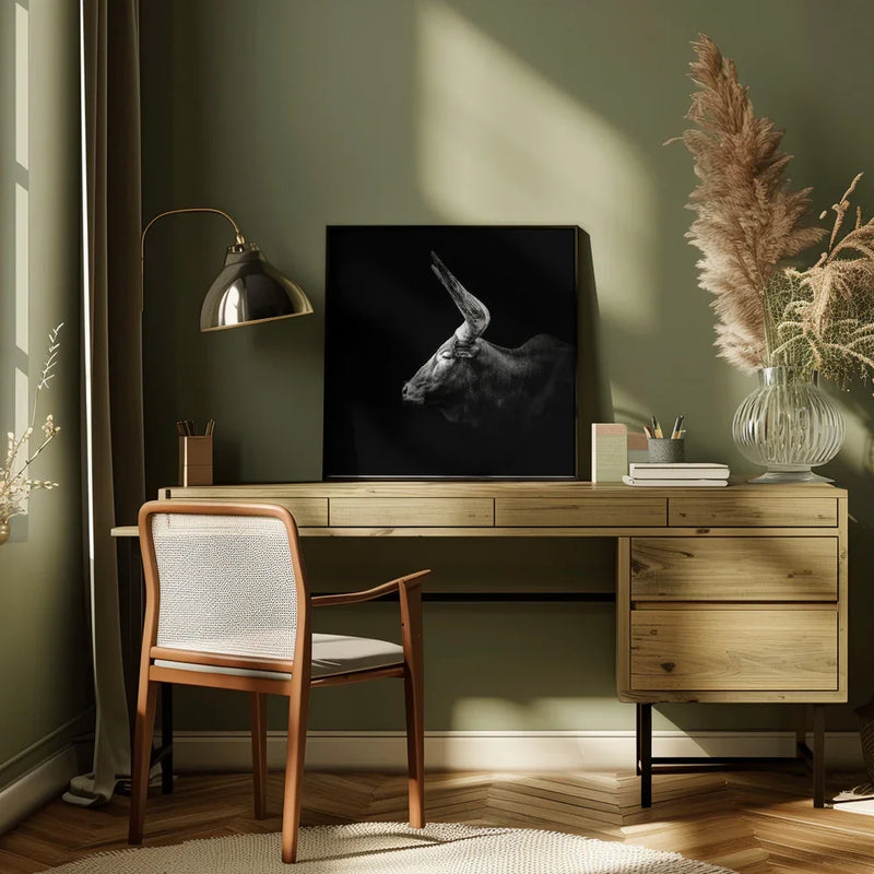 Watusi Square Canvas Art  Christian Meermann 