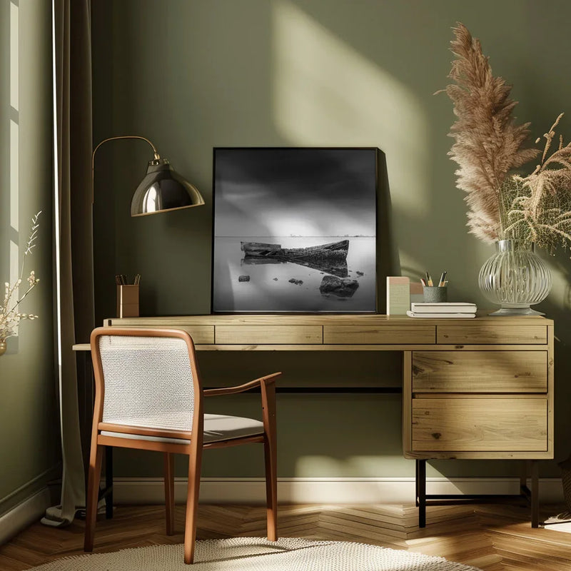 Menelaos by George Digalakis Square Canvas Print Art for Modern Home Decor. Decorate your office or living room with canvas artwork