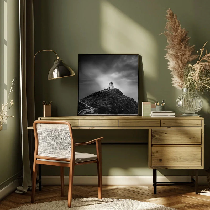 Church of the Seven Martyrs, Sifnos by George Digalakis Square Canvas Print Art for Modern Home Decor. Decorate your office or living room with canvas artwork