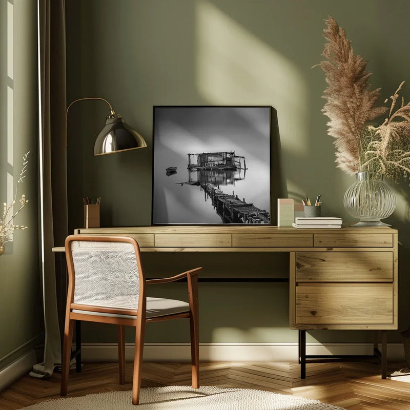 Still Stading by George Digalakis Square Canvas Print Art for Modern Home Decor. Decorate your office or living room with canvas artwork