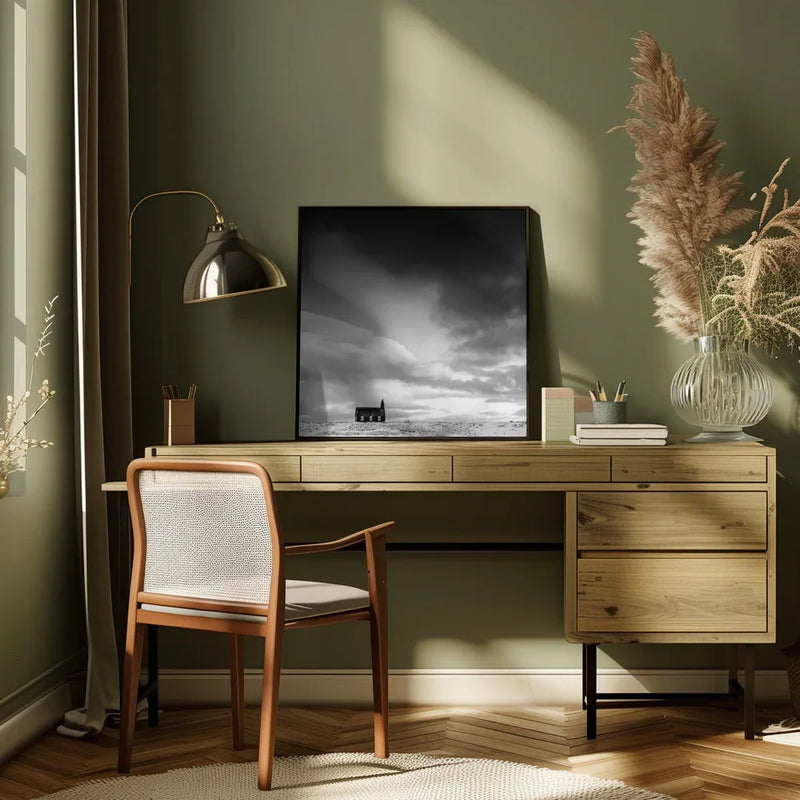 Hope in the Wilderness by Robert Bolton Square Canvas Print Art for Modern Home Decor. Decorate your office or living room with canvas artwork