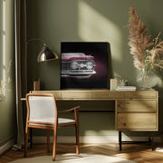 US classic car 1959 Super 88 by Beate Gube Square Canvas Print Art for Modern Home Decor. Decorate your office or living room with canvas artwork