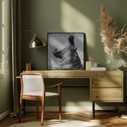 The Mouth by Marco Pozzi Square Canvas Print Art for Modern Home Decor. Decorate your office or living room with canvas artwork