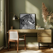 Love by MIN LI Square Canvas Print Art for Modern Home Decor. Decorate your office or living room with canvas artwork