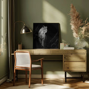 Lioness Square Canvas Art  Christian Meermann 