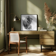 Determined by Bill Mugg Square Canvas Print Art for Modern Home Decor. Decorate your office or living room with canvas artwork