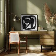 Abstract Melody by Dan Hobday Square Canvas Print Art for Modern Home Decor. Decorate your office or living room with canvas artwork