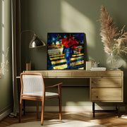 Passion for colors by Rudi Jacobs Square Canvas Print Art for Modern Home Decor. Decorate your office or living room with canvas artwork