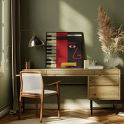 Jazz by Vision Grasp Art Square Canvas Print Art for Modern Home Decor. Decorate your office or living room with canvas artwork