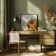 Euphoria by Kapuschinsky Square Canvas Print Art for Modern Home Decor. Decorate your office or living room with canvas artwork