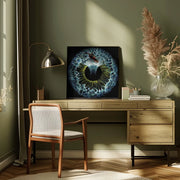 Lost In Your Eye Aquatic by Alirıza ÇAKIR Square Canvas Print Art for Modern Home Decor. Decorate your office or living room with canvas artwork