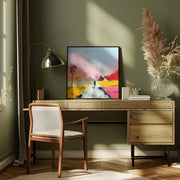 Second World 3 by Justyna Jaszke Square Canvas Print Art for Modern Home Decor. Decorate your office or living room with canvas artwork