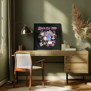 Cool Characters 2 05.png by Tiago Leitao Square Canvas Print Art for Modern Home Decor. Decorate your office or living room with canvas artwork