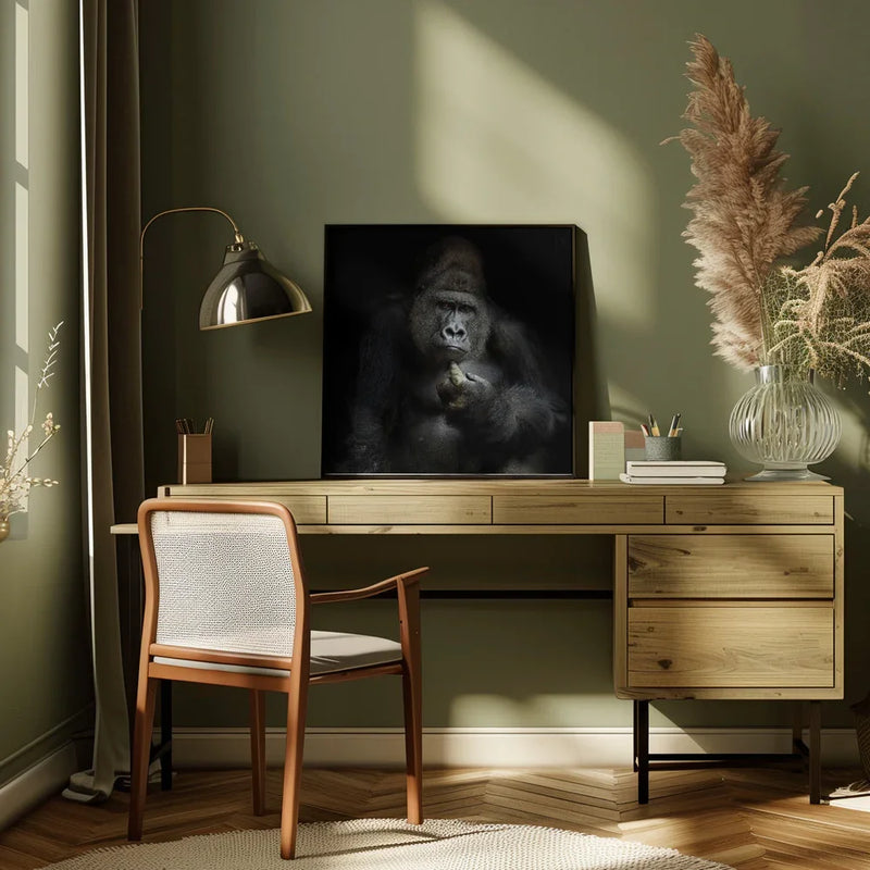 IMHO .... Square Canvas Art  Antje Wenner-Braun 