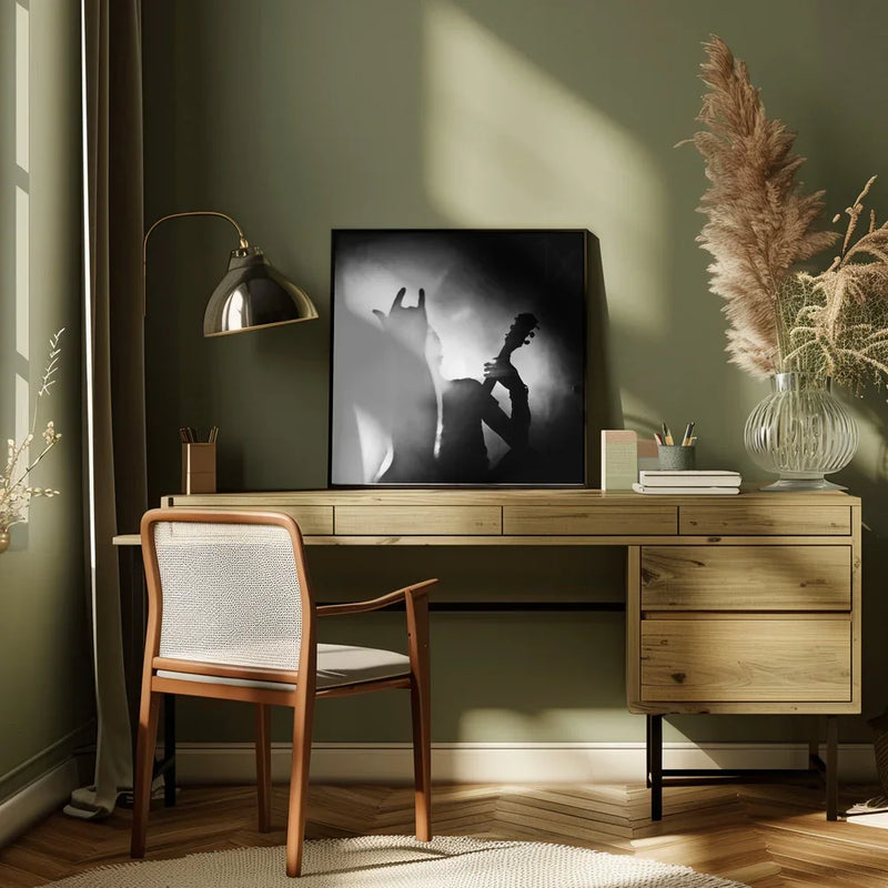 Mandragora by Veronika Klimonová (werdza) Square Canvas Print Art for Modern Home Decor. Decorate your office or living room with canvas artwork