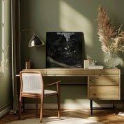 Blow That Whistle by Chuck Gordon Square Canvas Print Art for Modern Home Decor. Decorate your office or living room with canvas artwork