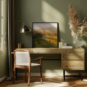 Val d\'Orcia by Jarek Pawlak Square Canvas Print Art for Modern Home Decor. Decorate your office or living room with canvas artwork