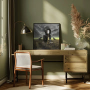 no escape by Ivan Valentino Square Canvas Print Art for Modern Home Decor. Decorate your office or living room with canvas artwork