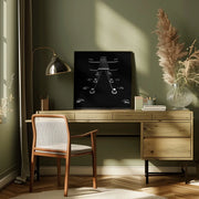 My New Baby by Kim Lennert Simonsen Square Canvas Print Art for Modern Home Decor. Decorate your office or living room with canvas artwork