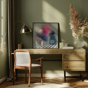 Hop skip and jump by Mel Brackstone Square Canvas Print Art for Modern Home Decor. Decorate your office or living room with canvas artwork