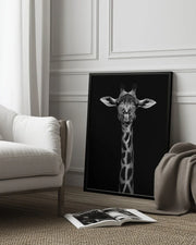 Giraffe Portrait Framed Art WildPhotoArt | Home or Office Art