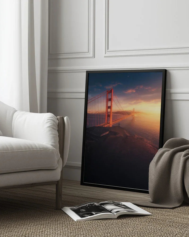 On the edge Framed Art David George | Home or Office Art