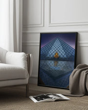 The piramid Framed Art Jorge Lopez Noval | Home or Office Art