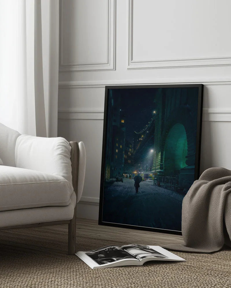 Under the Bridge Framed Art Javier de la Torre | Home or Office Art