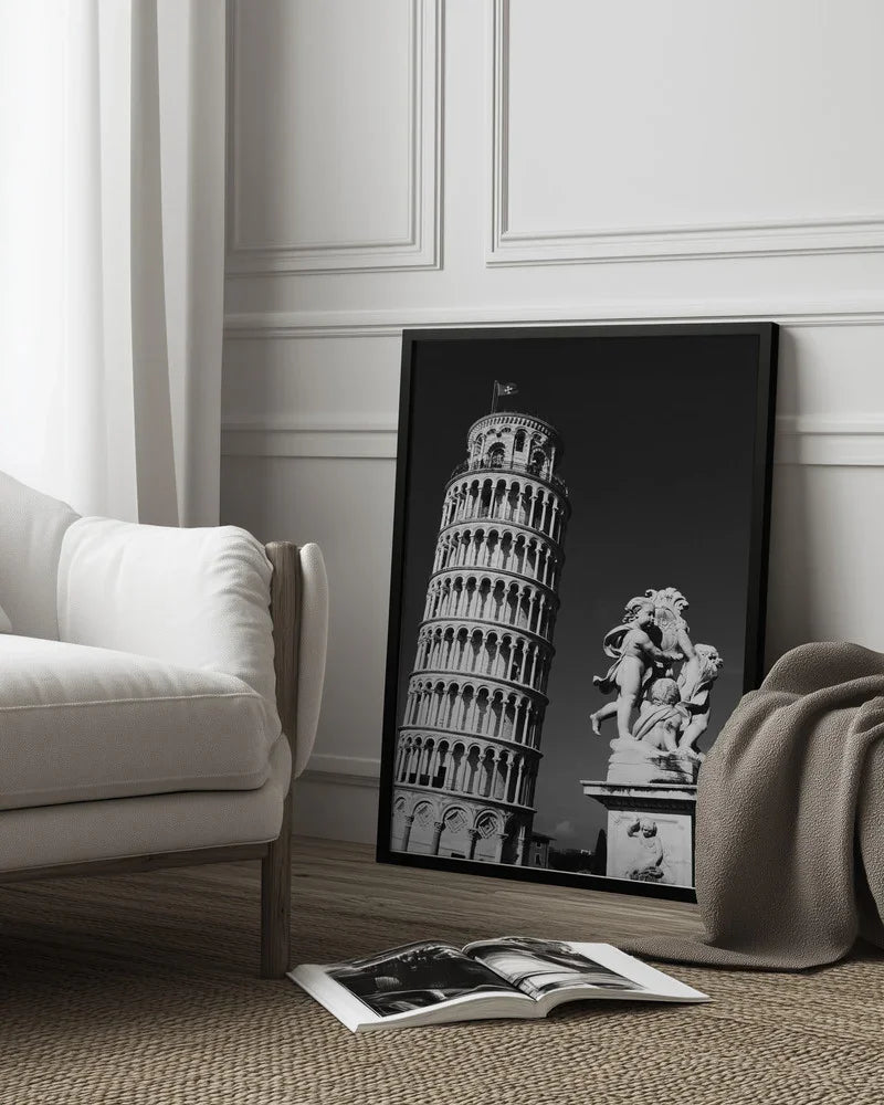The Leaning Tower of Pisa Framed Art Sonya Liu | Home or Office Art