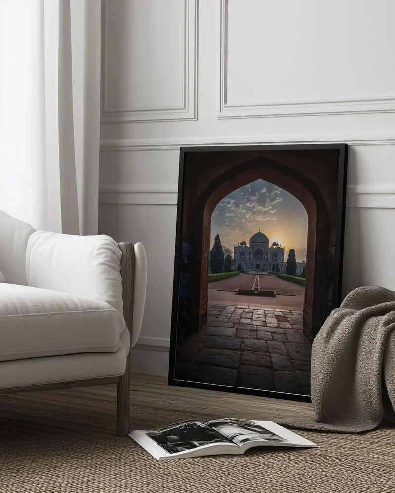 Humayun tomb Framed Art Glowing frame ! Framed Art Ramamurthi Palaniraman | Home or Office Art