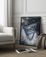 The Triangle Framed Art Aron Tien | Home or Office Art