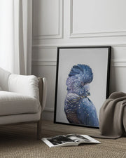 Black Cockatoo Framed Art Kathrin Pienaar | Home or Office Art