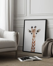 Baby Giraffe Framed Art Kathrin Pienaar | Home or Office Art