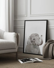 Baby Elephant Framed Art Kathrin Pienaar | Home or Office Art