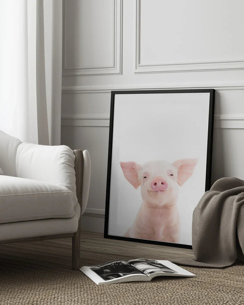 Baby Pig Framed Art Kathrin Pienaar | Home or Office Art