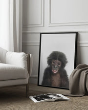 Baby Monkey Framed Art Kathrin Pienaar | Home or Office Art