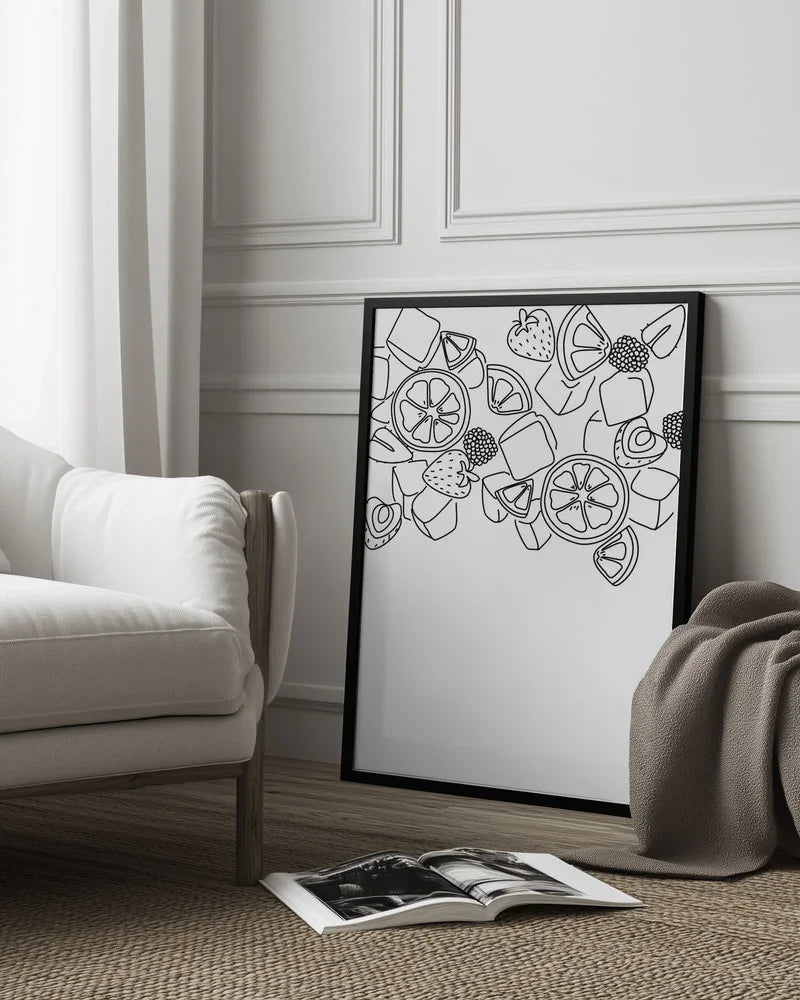 Sangria - Rosana Laiz Blursbyai Framed Art | Home or Office Art