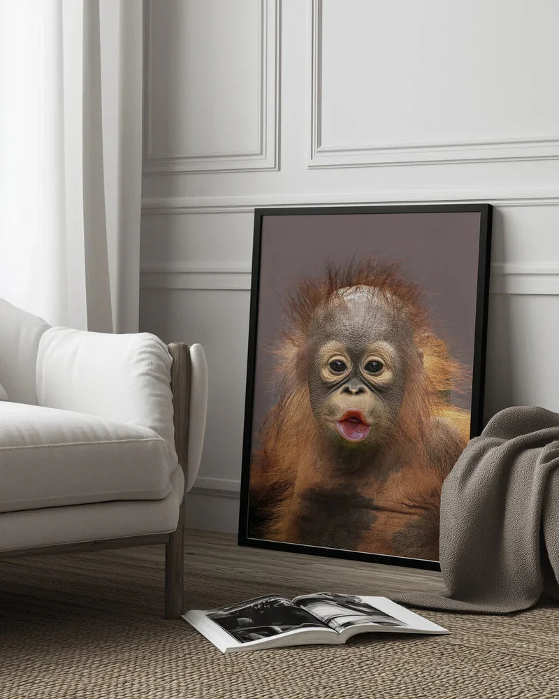 kisses Framed Art Prabu Dennaga | Home or Office Art