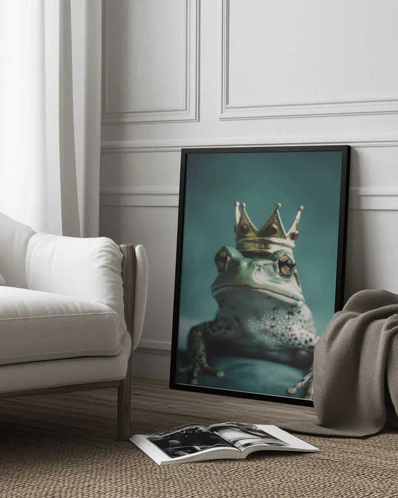 Kiss The Frog Framed Art Treechild | Home or Office Art