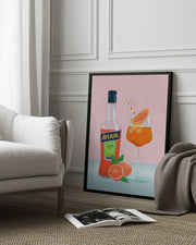 Aperol Spritz - Petra Lizde Framed Art | Home or Office Art