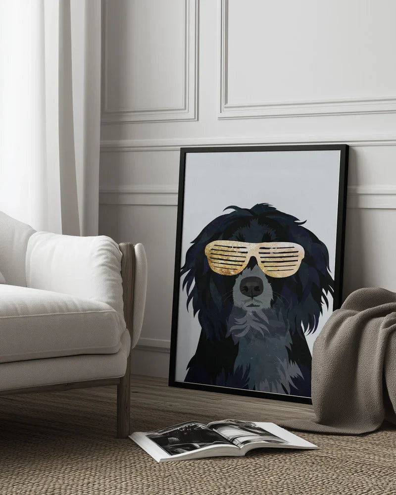 Hiphop Cockerspaniel Framed Art Sarah Manovski | Home or Office Art