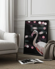 Disco Flamingo Framed Art Shot by Clint | Home or Office Art