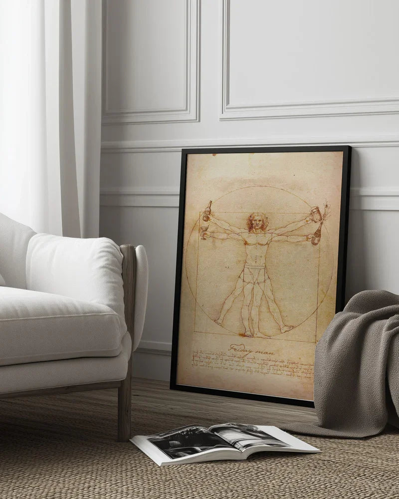 Friday Man - Artem Pozdniakov Framed Art | Home or Office Art