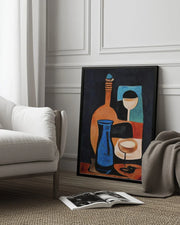 Still Life With Wine - Treechild Framed Art | Home or Office Art
