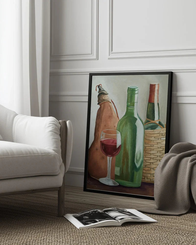 In the Winery - Angeles M. Pomata Framed Art | Home or Office Art