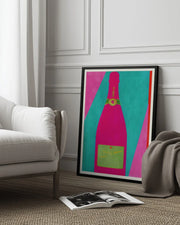 Pink Champagne - Bo Anderson Framed Art | Home or Office Art