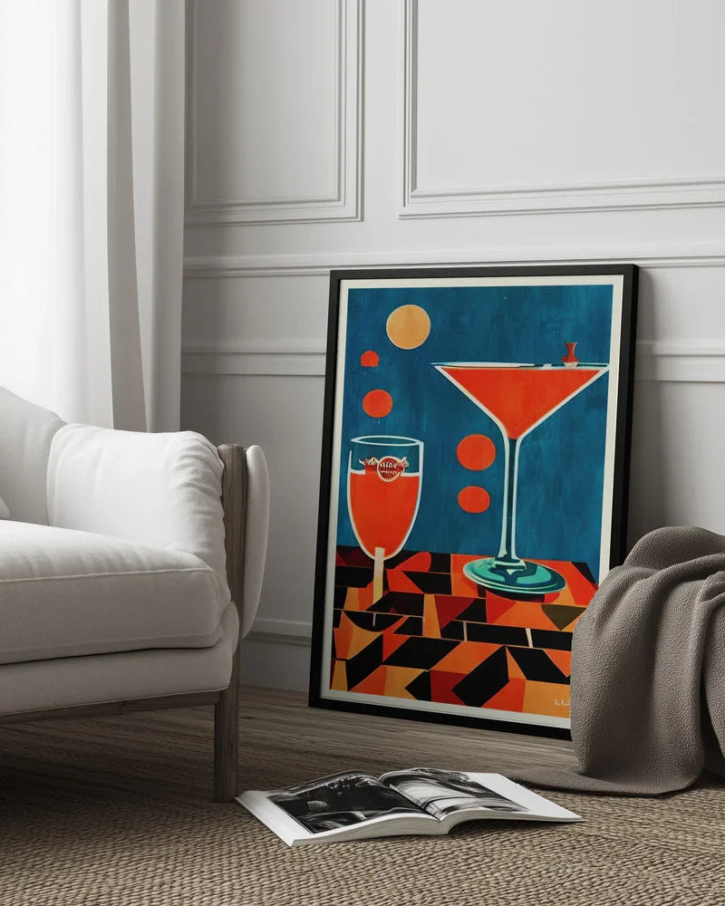 Midnight In Napoli - Bo Anderson Framed Art | Home or Office Art