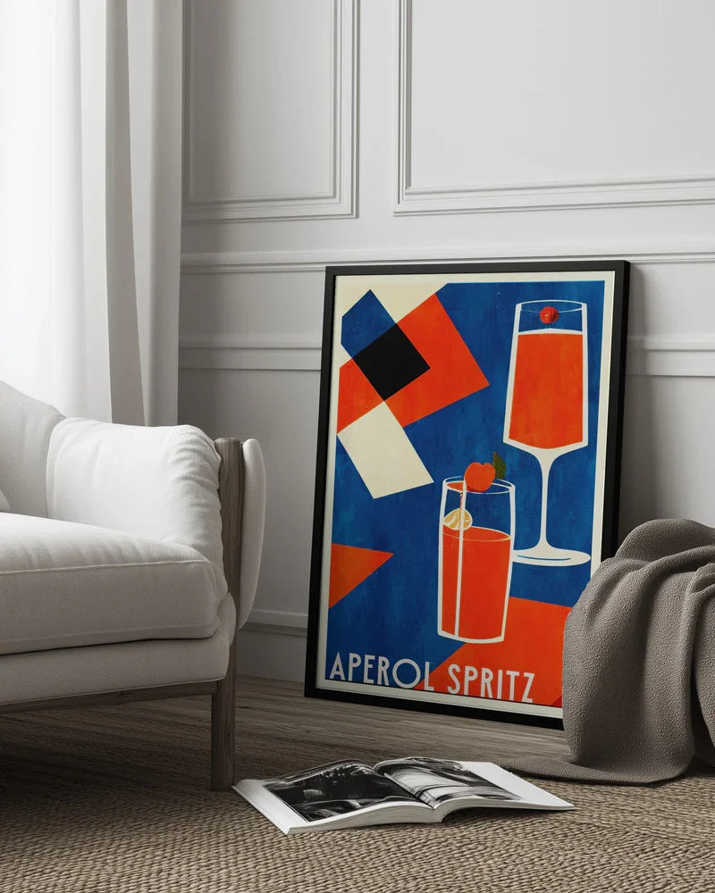 Aperol Spritz - Bo Anderson Framed Art | Home or Office Art